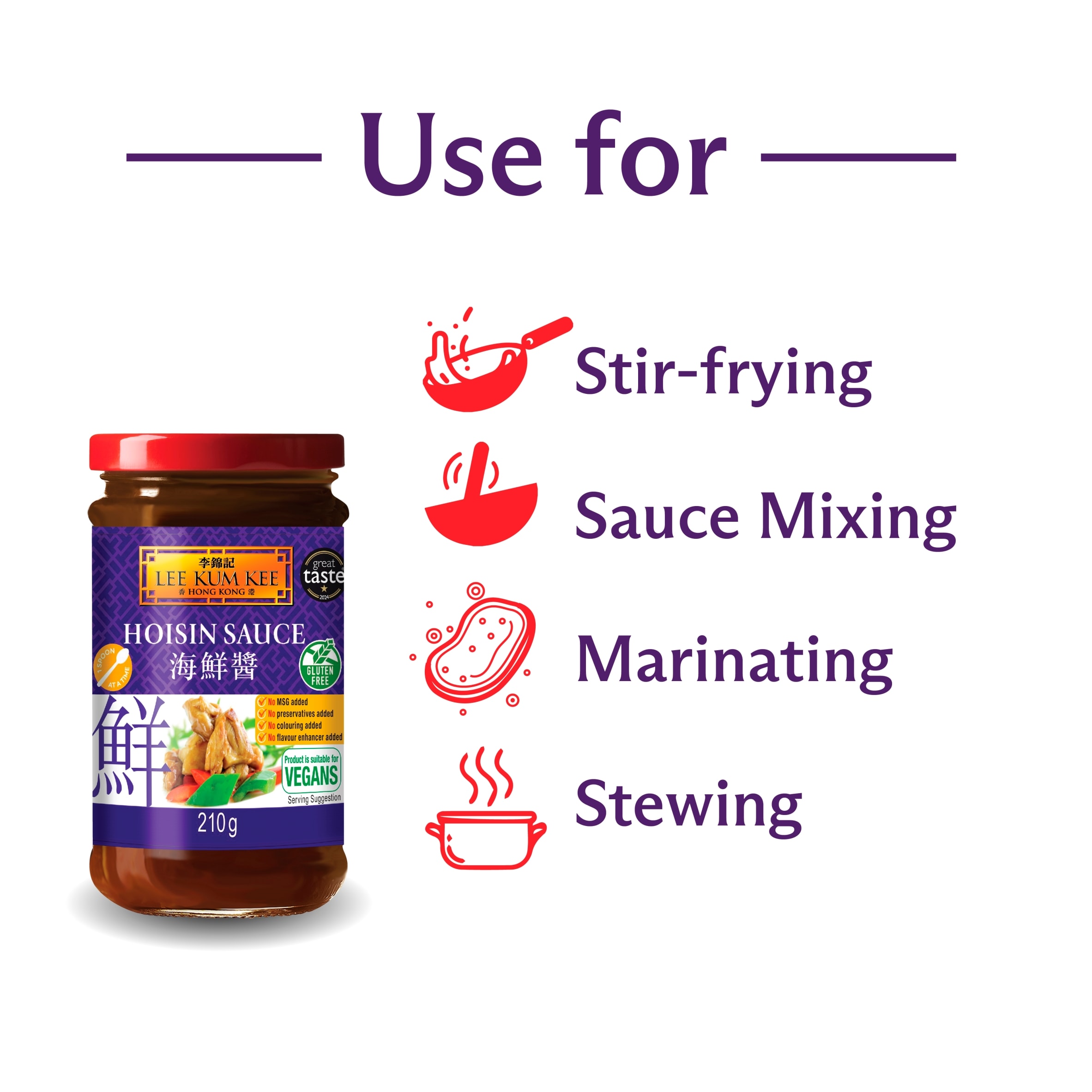 Lee Kum Kee Hoisin Sauce 210G thumbnail 2