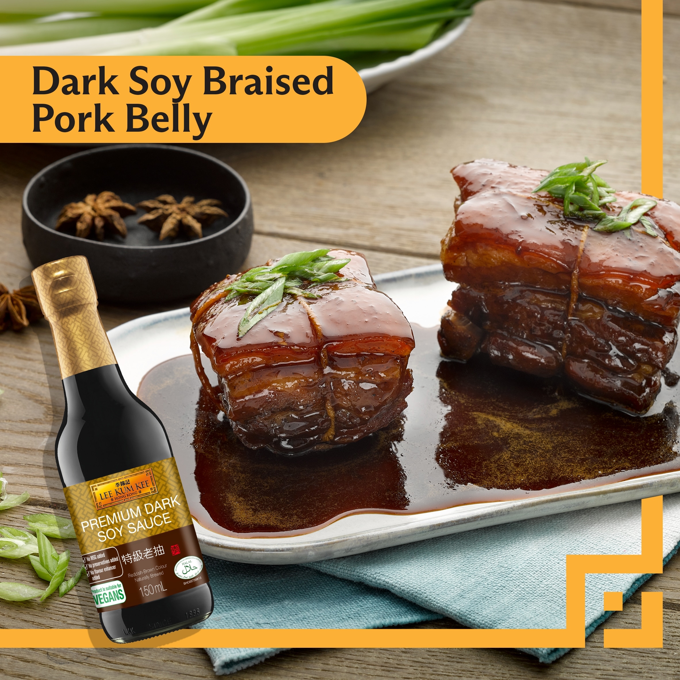 Lee Kum Kee Premium Dark Soy Sauce 150Ml thumbnail 4