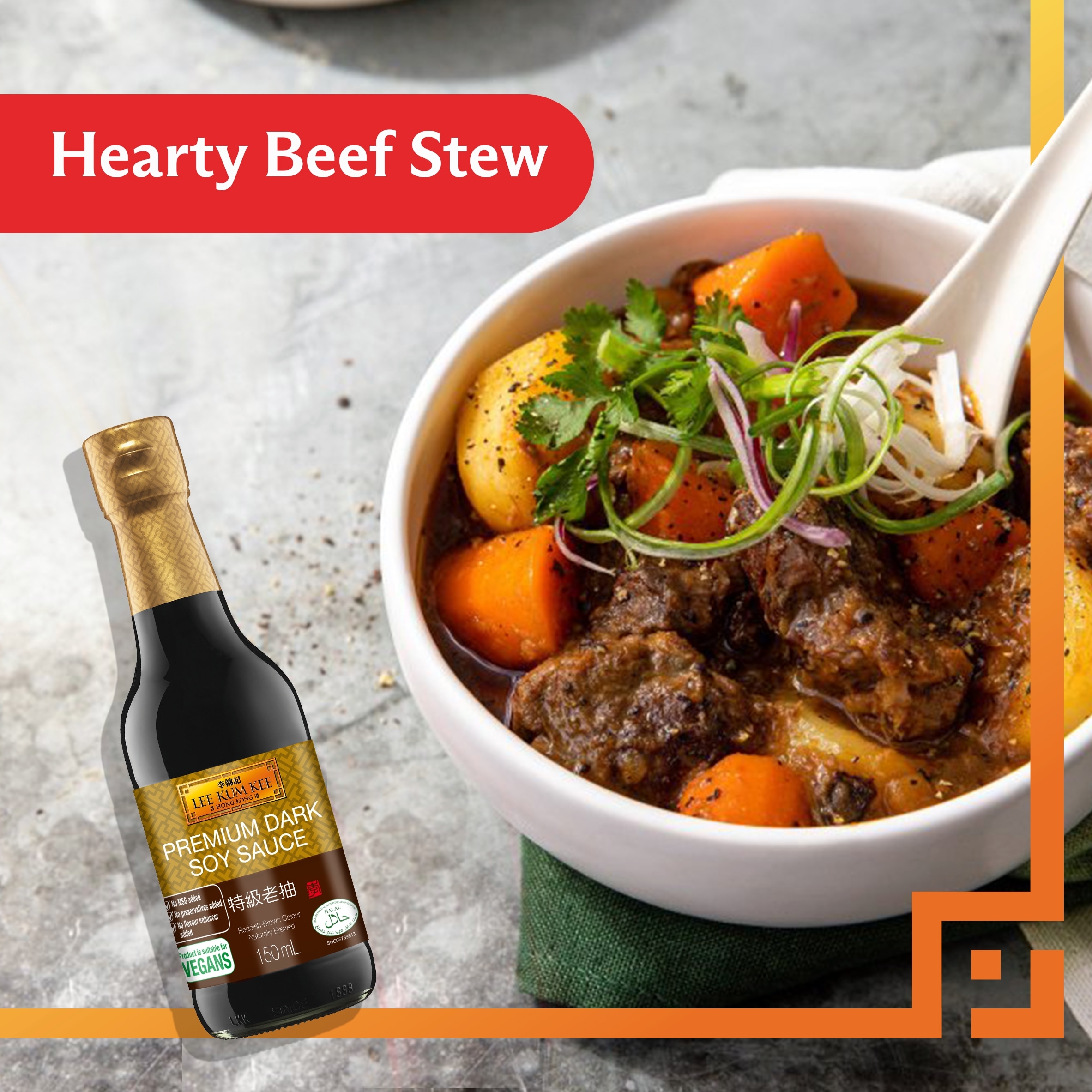 Lee Kum Kee Premium Dark Soy Sauce 150Ml thumbnail 5