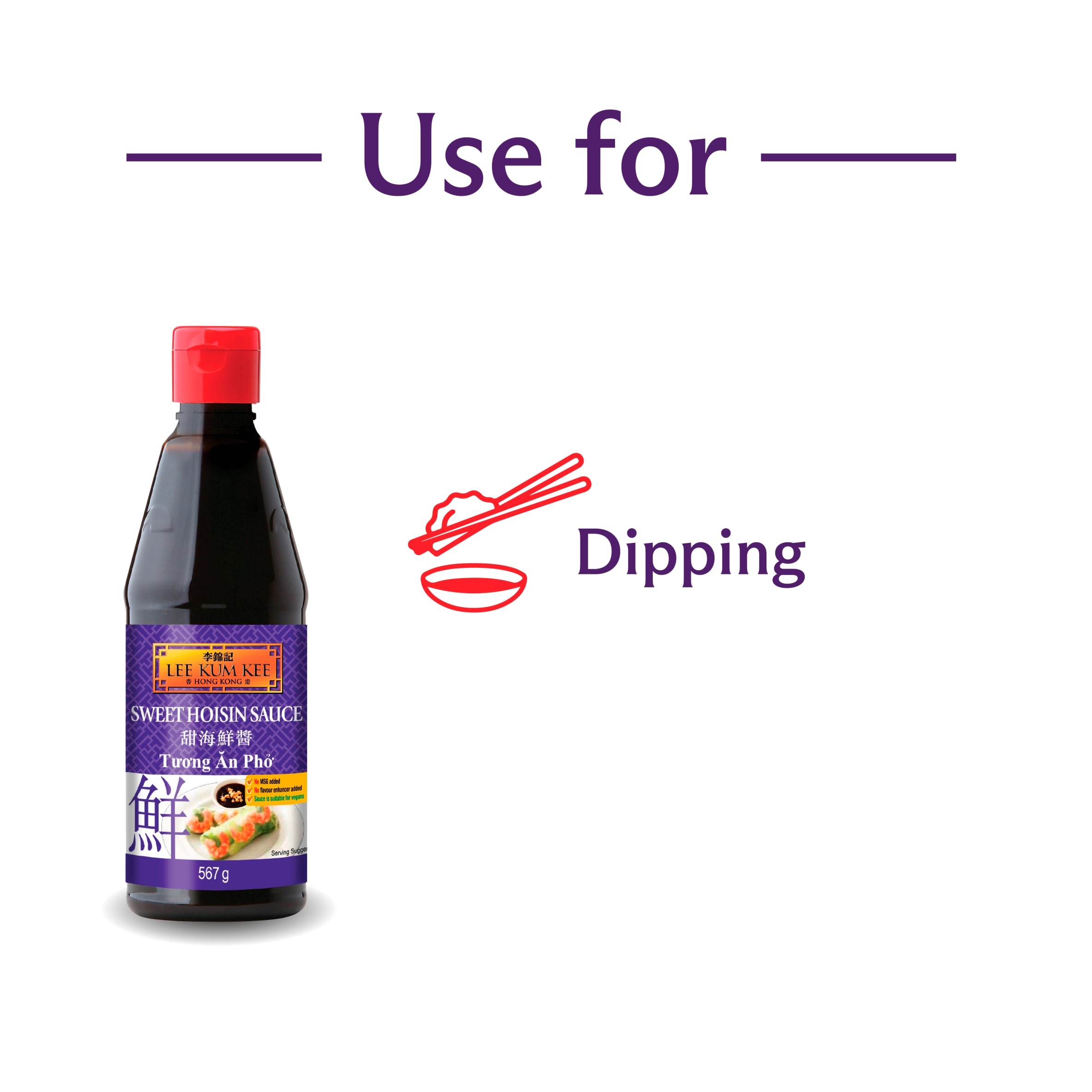 Lee Kum Kee Sweet Hoisin Sauce 567G thumbnail 2