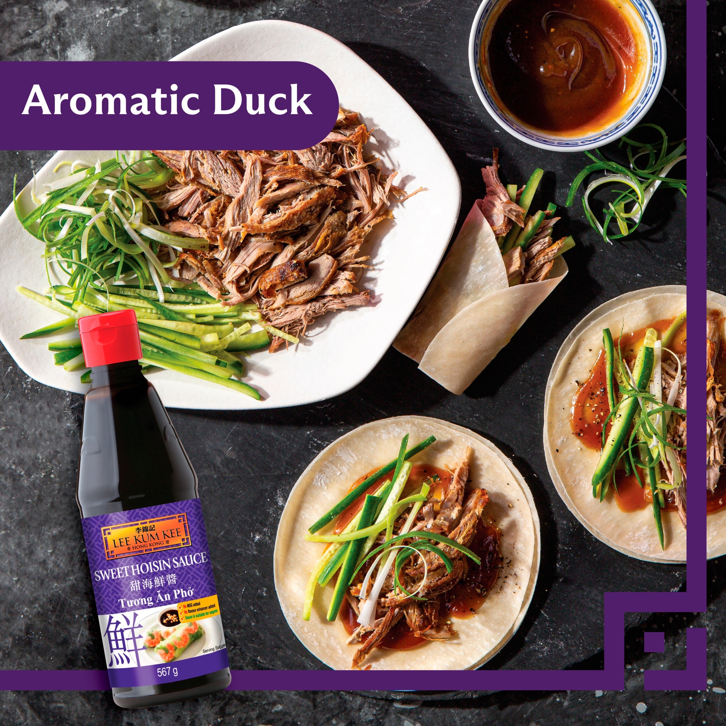 Lee Kum Kee Sweet Hoisin Sauce 567G thumbnail 4