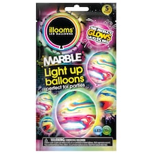 Illooms Marble Balloons - 5 Pack