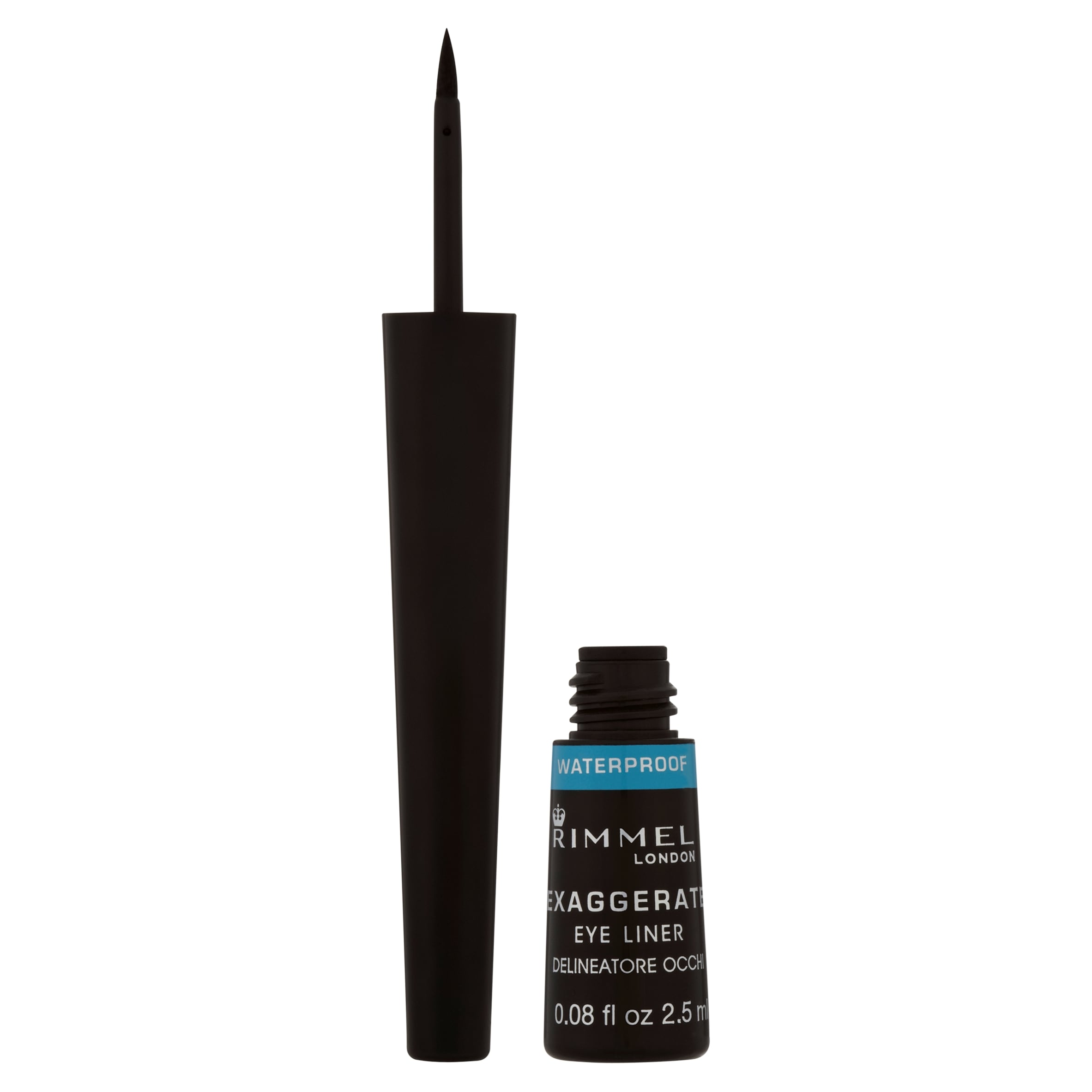Rimmel Waterproof Liquid Eyeliner Black 2.5Ml thumbnail 2