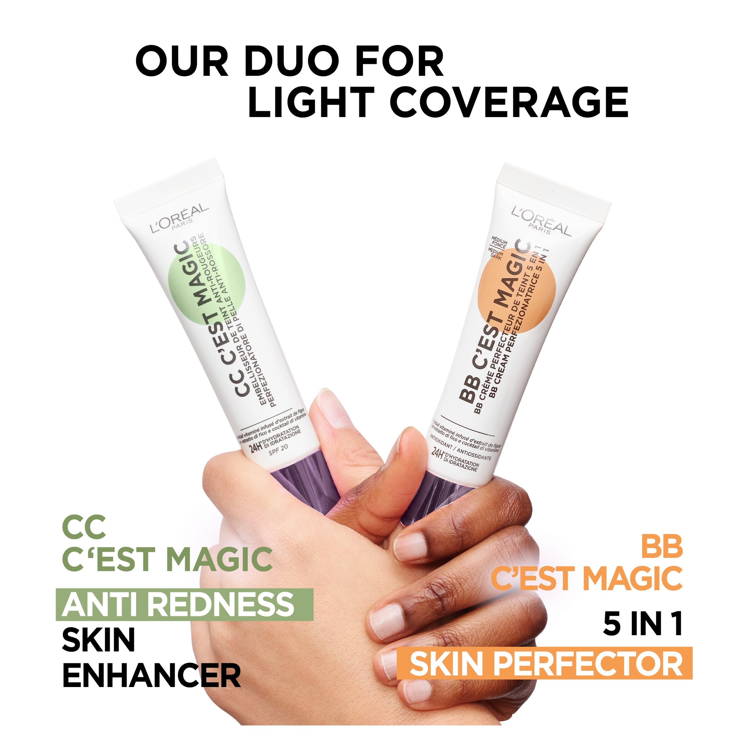 L'Oreal Paris Nude Magique CC Cream Anti-Redness 30ml thumbnail 5