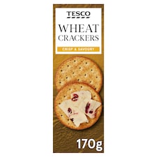 Tesco Wheat Cracker 170G