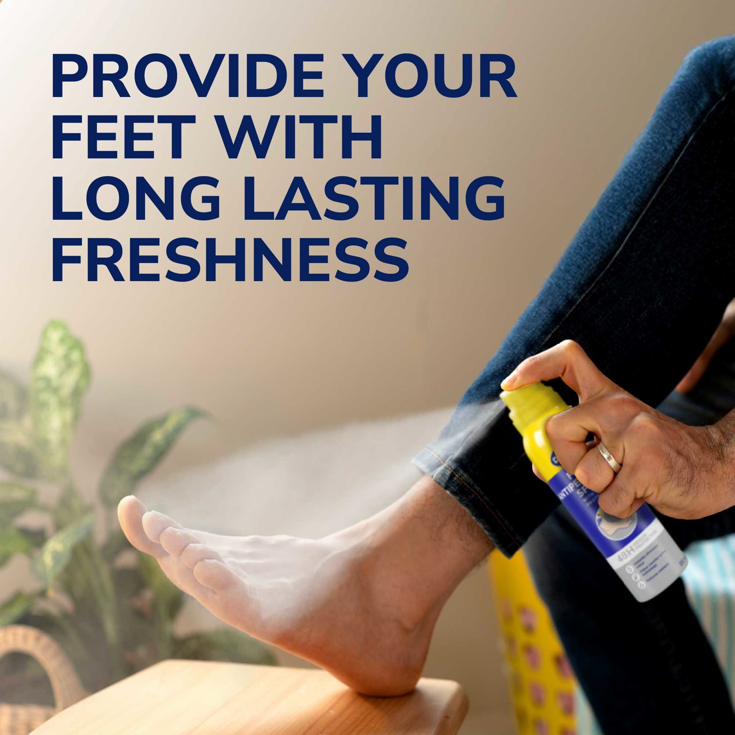 Scholl Fresh Step 24 Hour Care Antiperspirant Spray for Dry Feet thumbnail 3