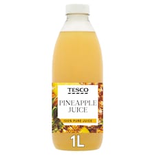 Tesco 100% Pure Pineapple Juice 1 Litre