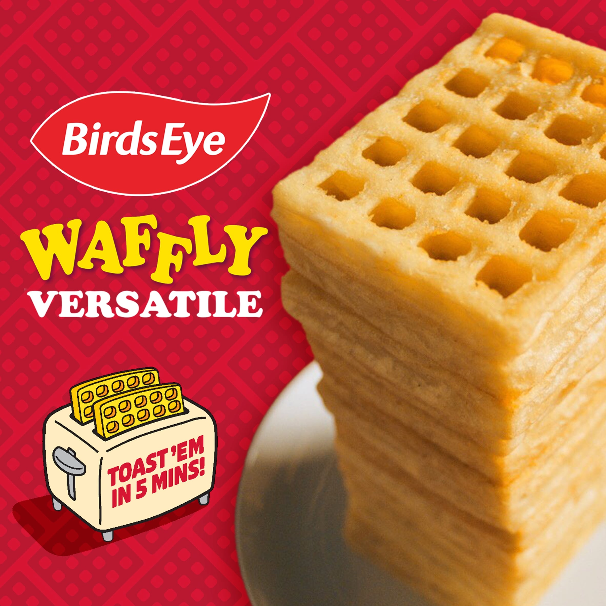 Birds Eye 10 Potato Waffles 567G thumbnail 3