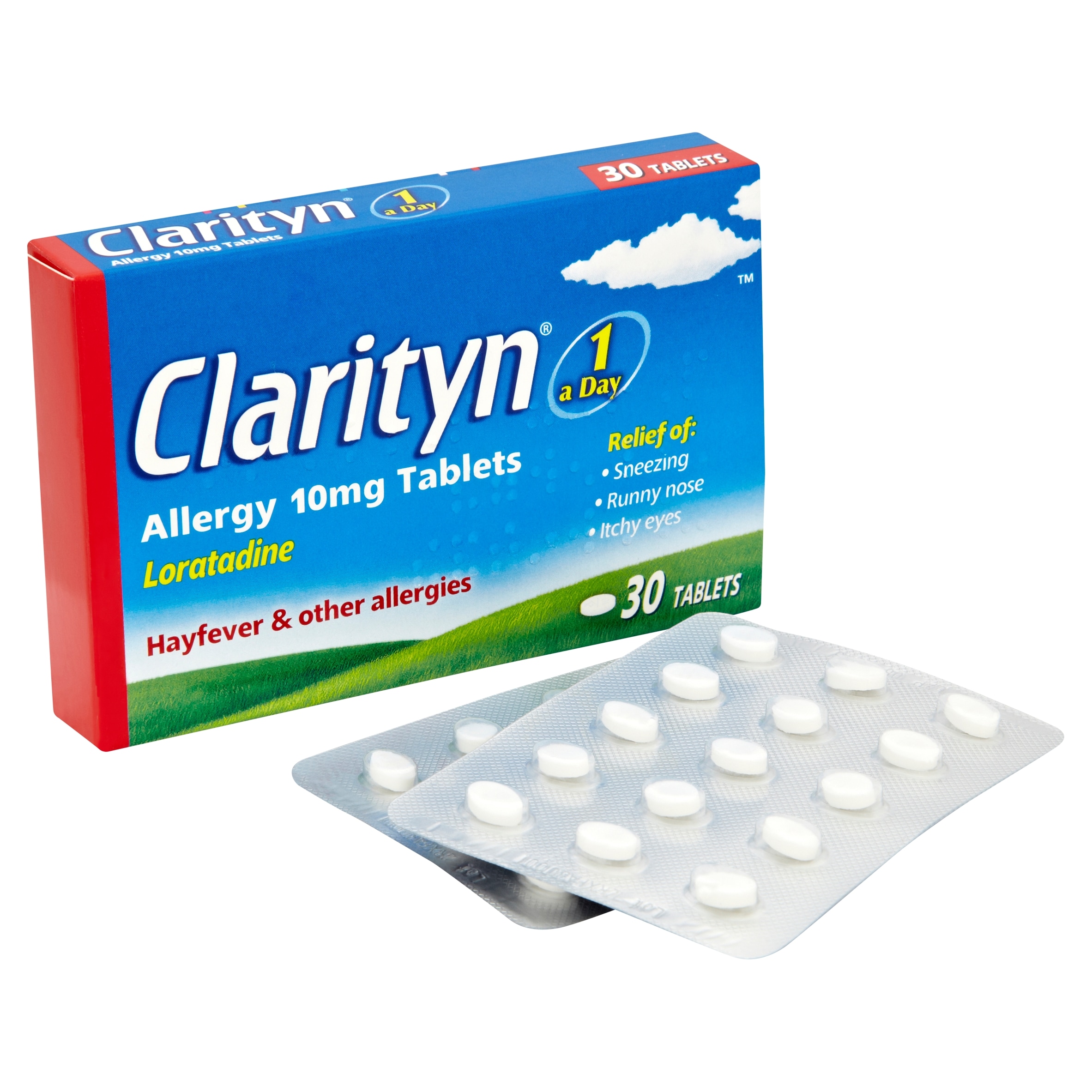Clarityn Allergy 10mg Tablets Loratadine 30s thumbnail 2