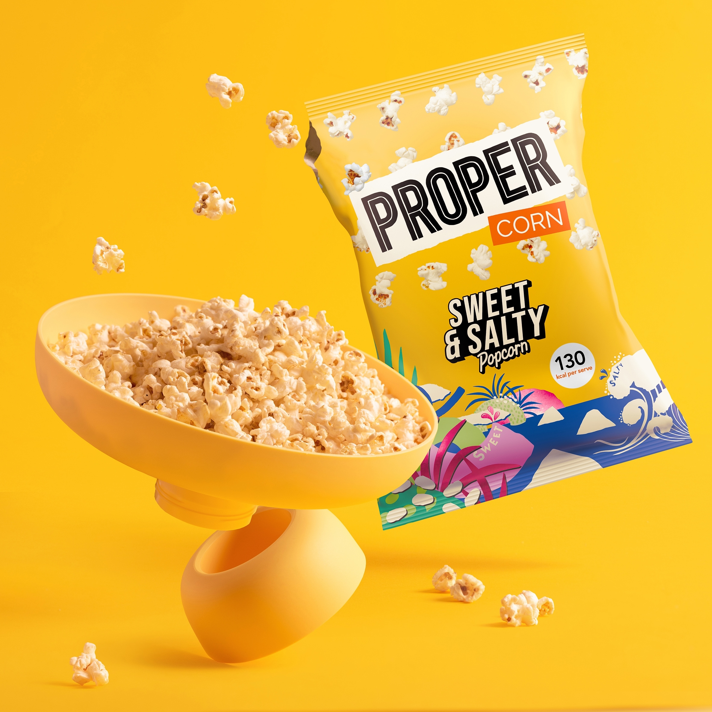 Proper Sweet & Salty Popcorn Sharing Bag 90g thumbnail 3