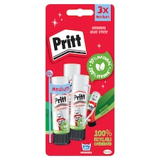 Pritt Stick Glue 22G Stationery 3 Pack