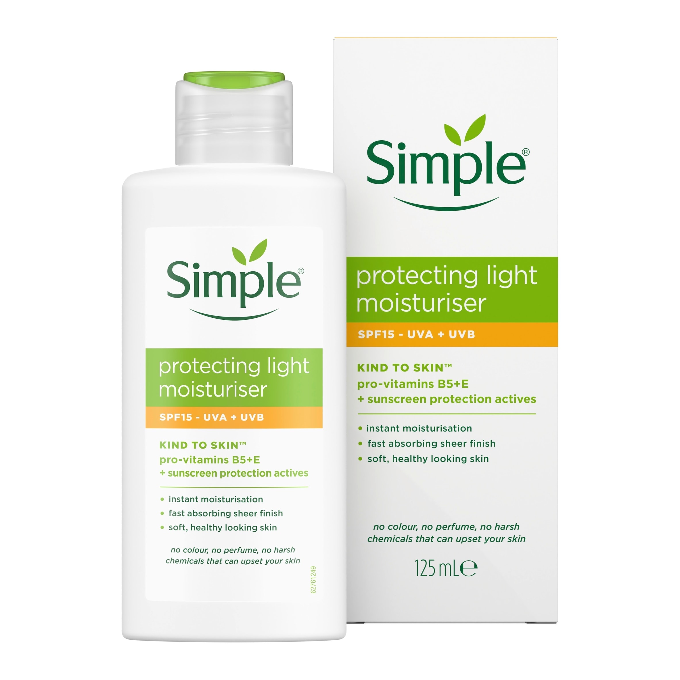 Simple Kind To Skin Protecting Light Moisturiser Spf 15 125Ml thumbnail 2