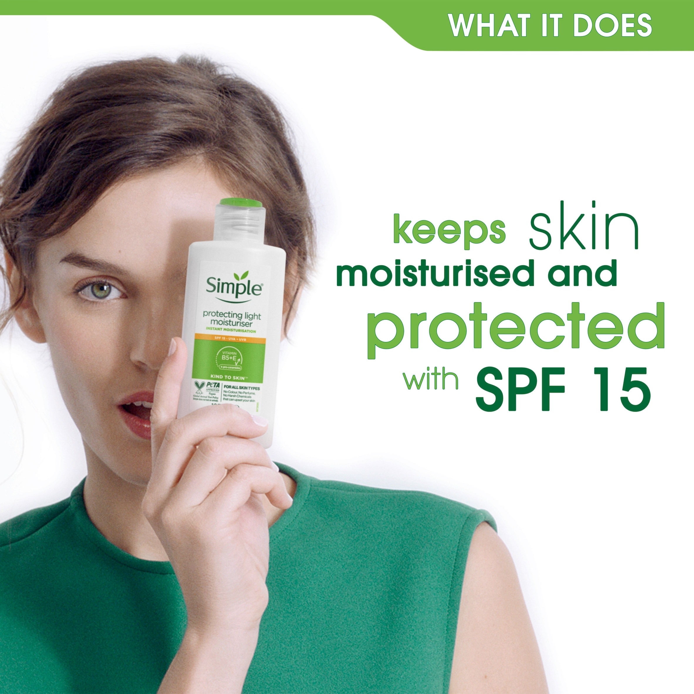 Simple Kind To Skin Protecting Light Moisturiser Spf 15 125Ml thumbnail 4