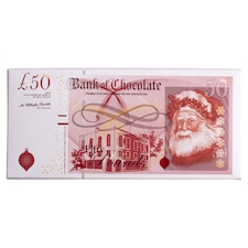 Tesco Milk Chocolate £50 Note 100G