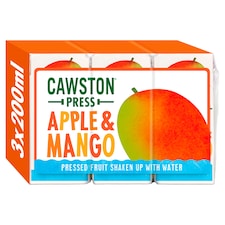 Cawston Press Kids Apple & Mango 3X200ml