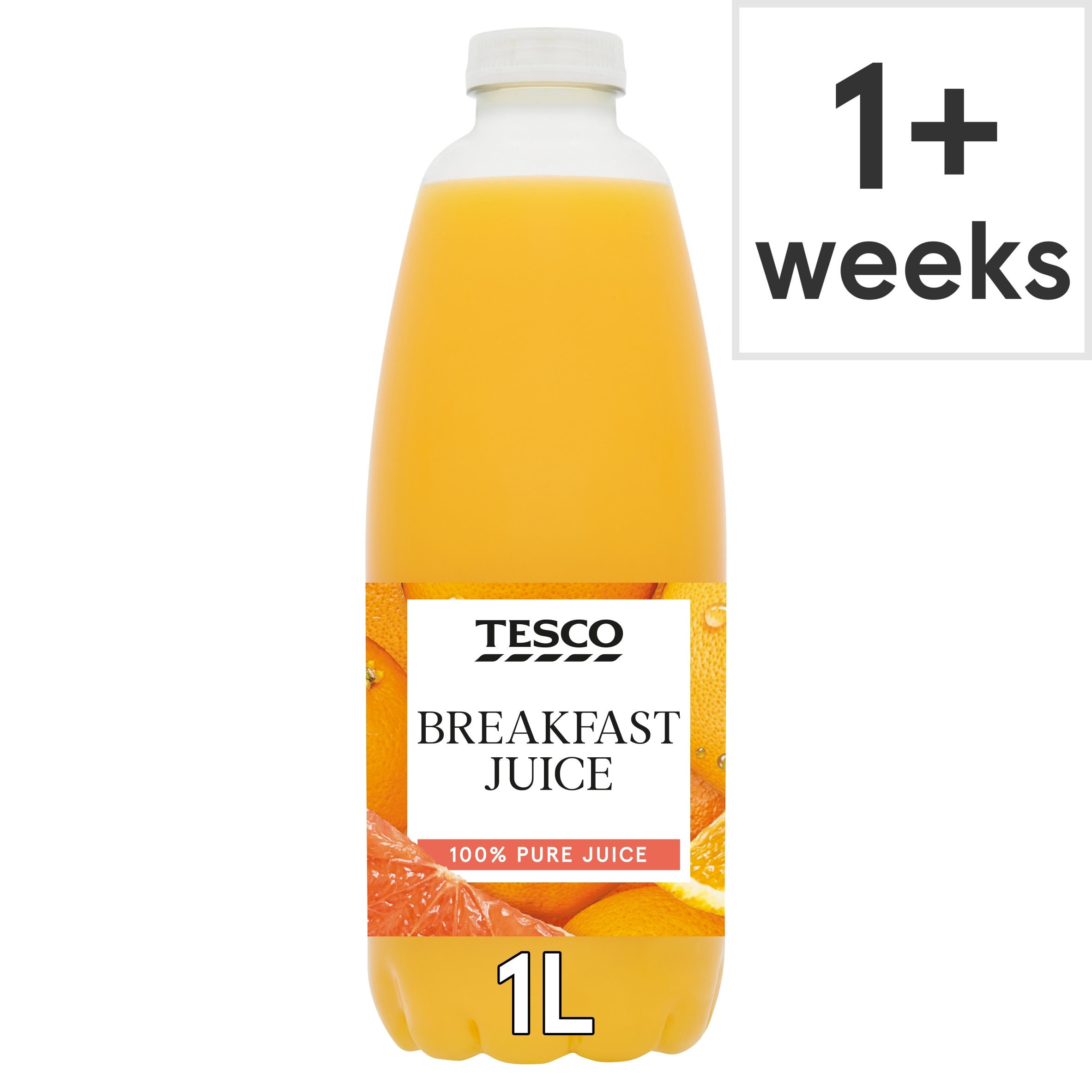 Tesco 100% Pure Breakfast Juice 1L