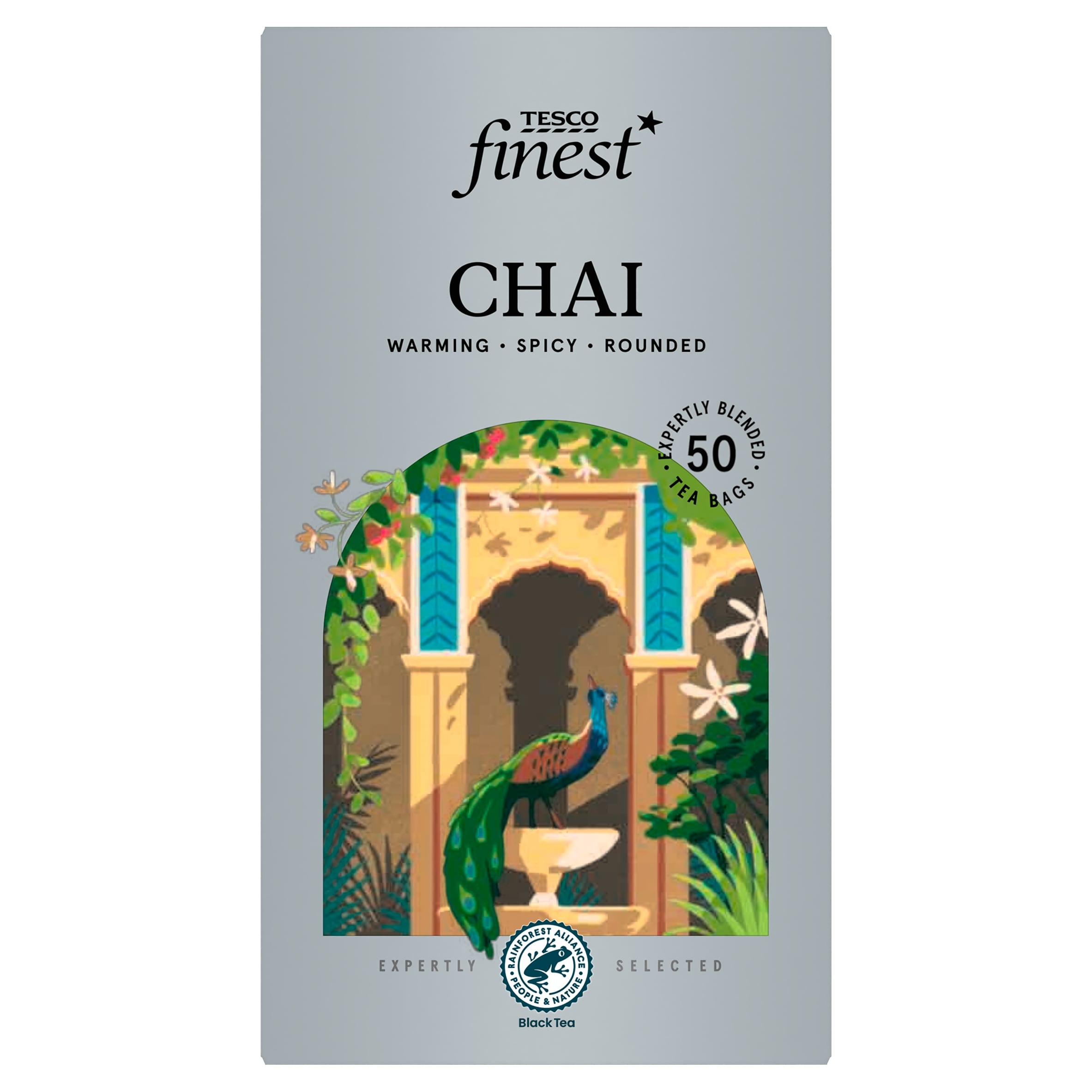 Tesco Finest Chai 50 Tea Bags 125G