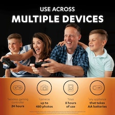 Duracell Recharge Ultra AA 4 pack Rechargeable Batteries thumbnail 4