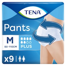 Tena Incontinence Pants Plus Medium 9 Pack