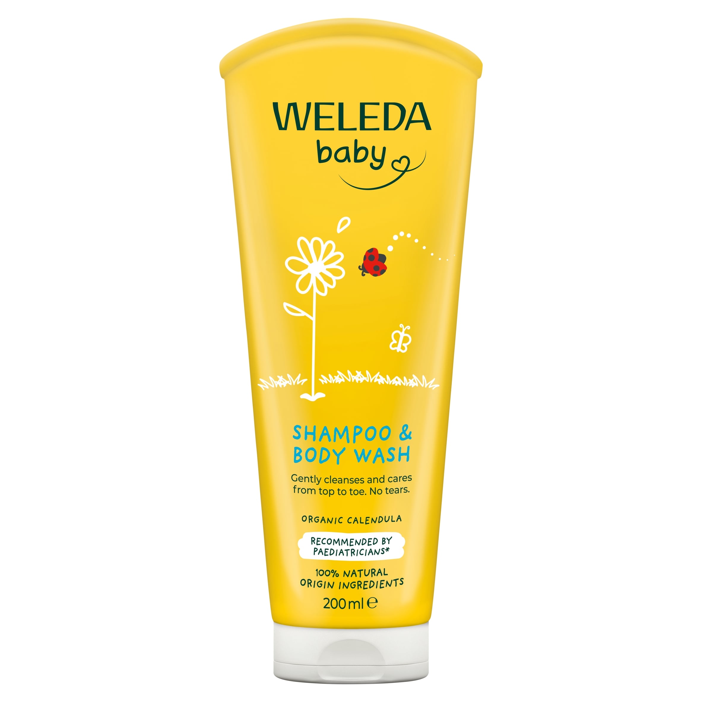 Weleda Baby Natural Calendula Vegan Shampoo & Body Wash