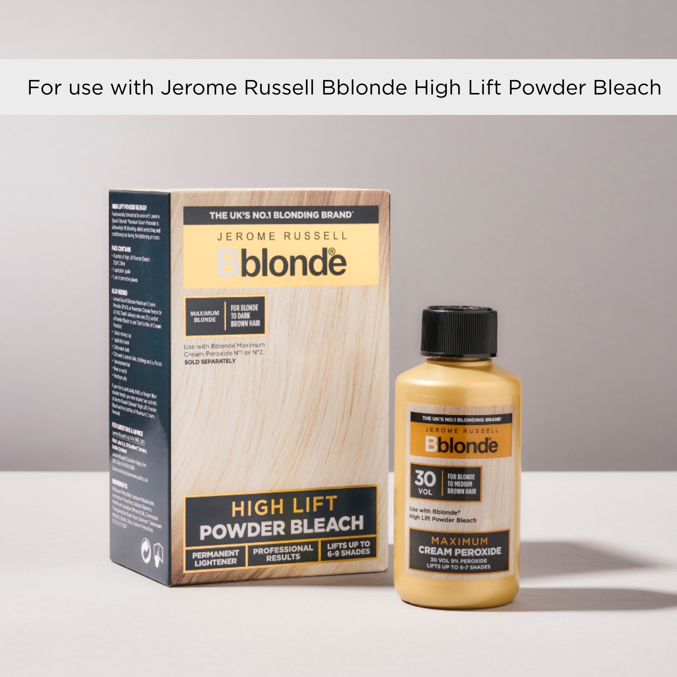 Jerome Russell B Blonde Med30 Volume Peroxide thumbnail 2
