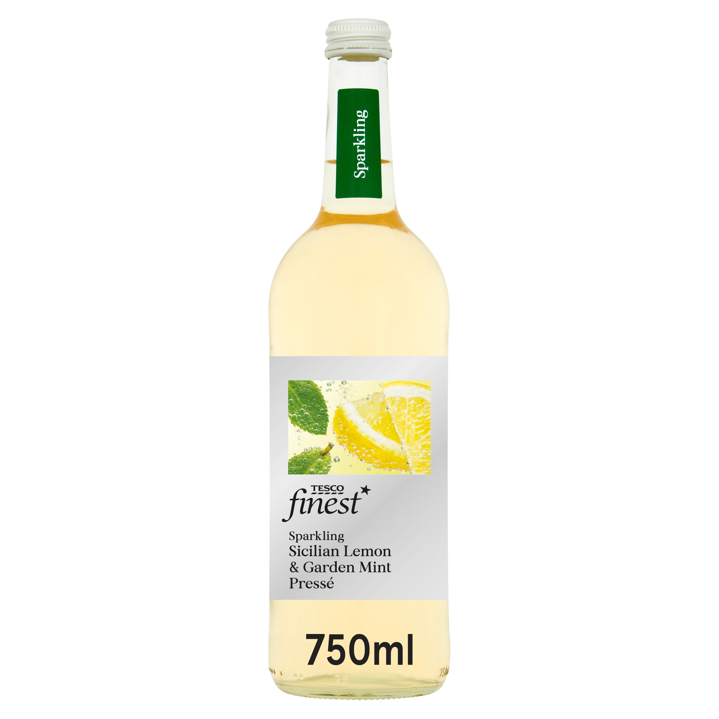 Tesco Finest Sicilian Lemon & Mint Presse 750Ml