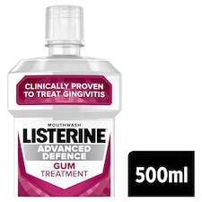 Listerine Advanced Defence Gum Treatment Mouthwash 500ml