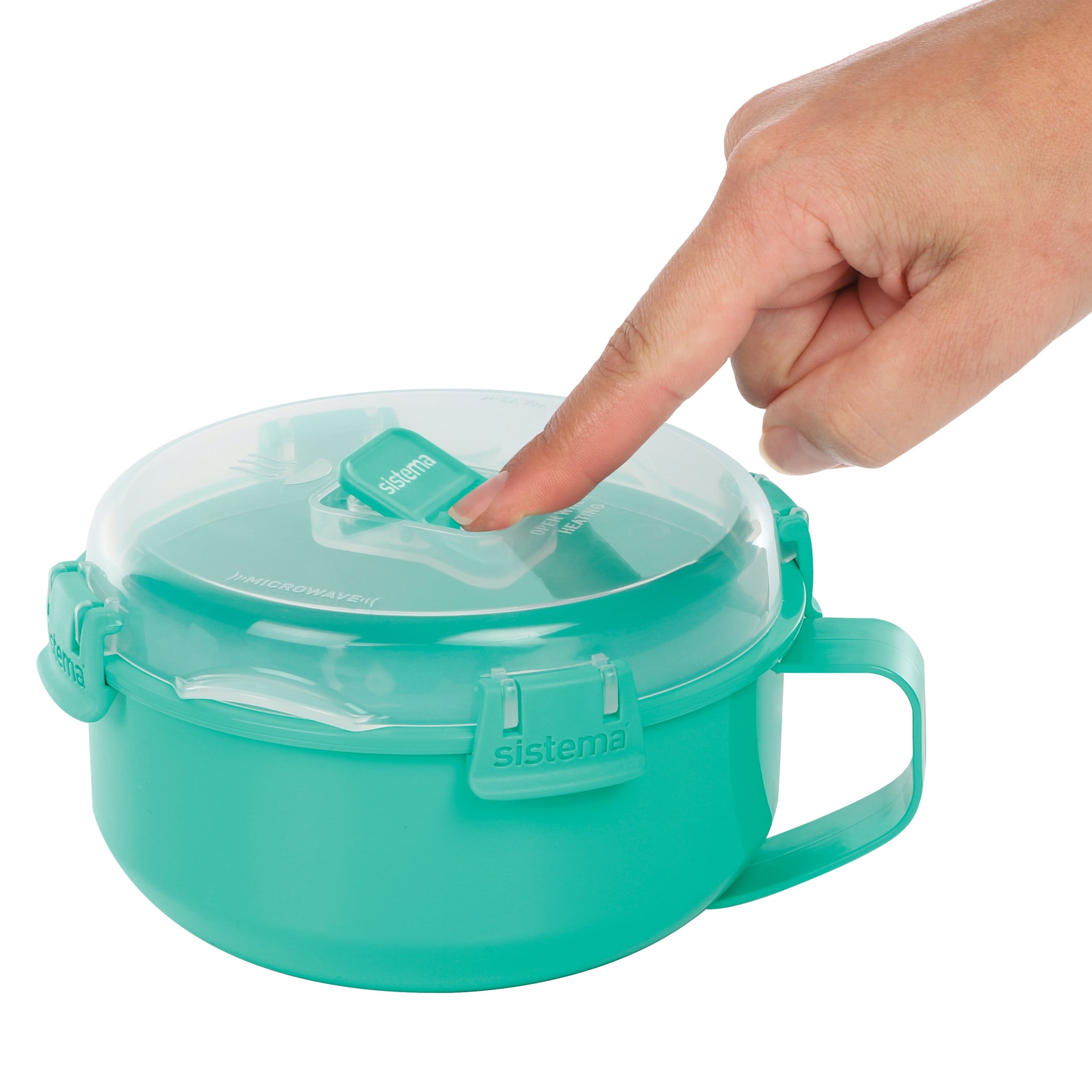 Sistema Porridge To Go Microwave Food Storage Bowl thumbnail 2
