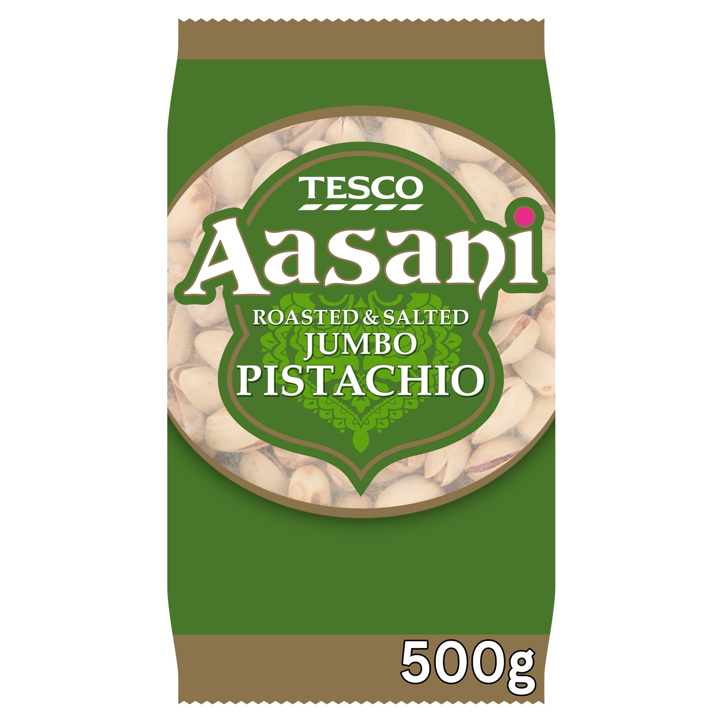 Aasani Roasted & Salted Jumbo Pistachios 500G