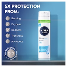 NIVEA MEN Sensitive Cooling Shaving Gel 200ml thumbnail 5