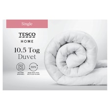Tesco 10.5 Tog Duvet Single