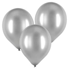 Tesco Silver Balloons 10 Pack