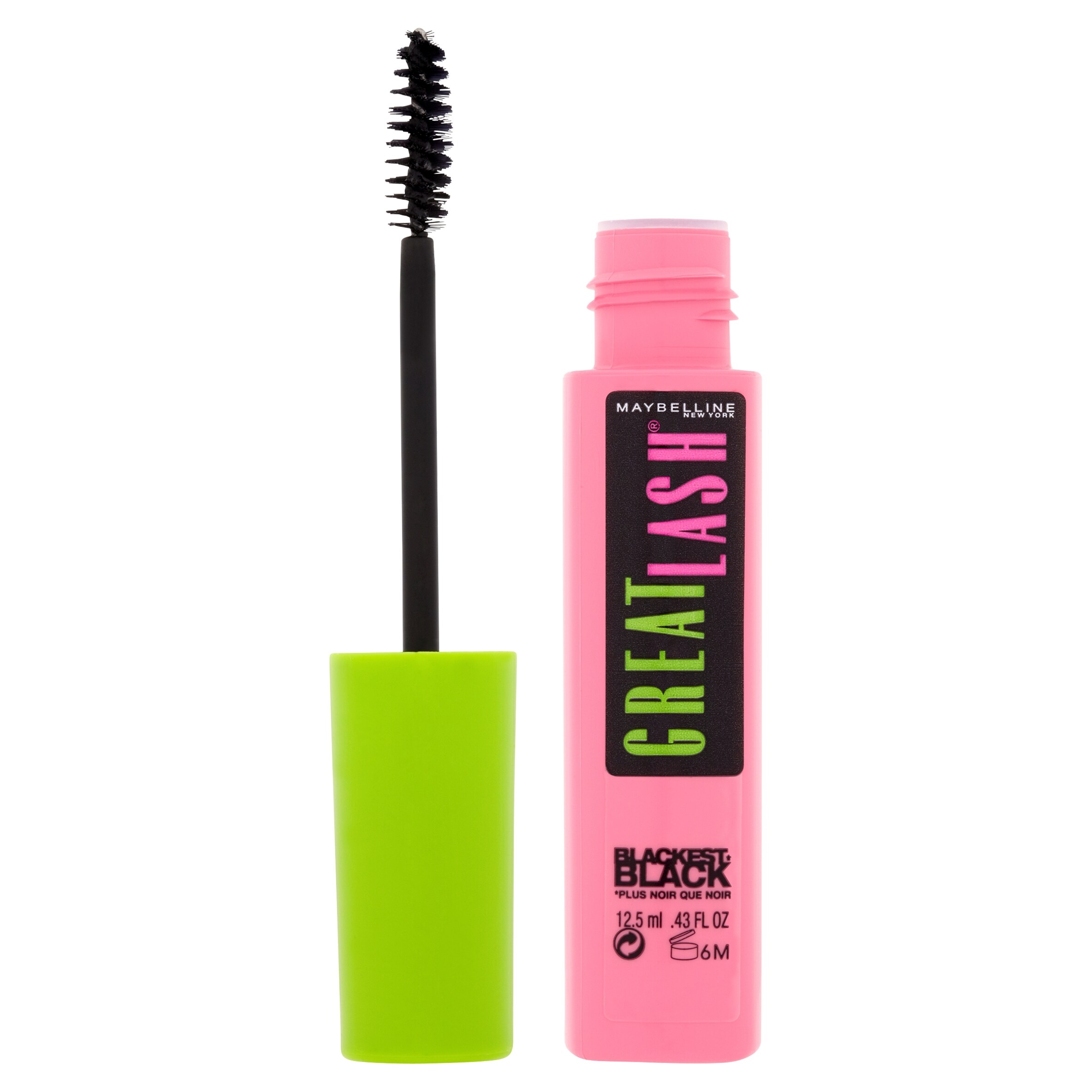 Maybelline Great Lash Mascara Blackest Black 12.5ml thumbnail 2