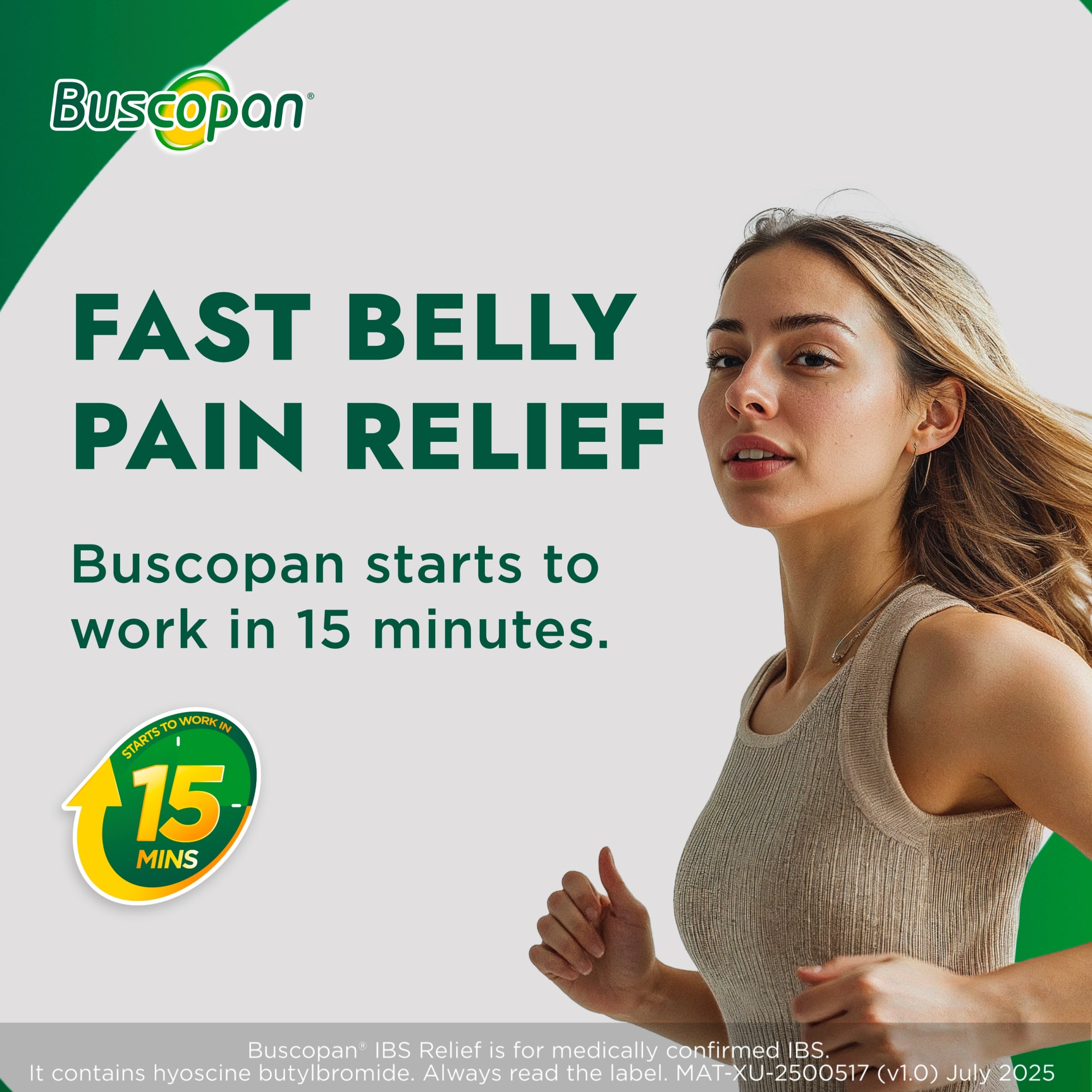 Buscopan IBS Relief Tablets - Pain & Discomfort Relief 40s thumbnail 2