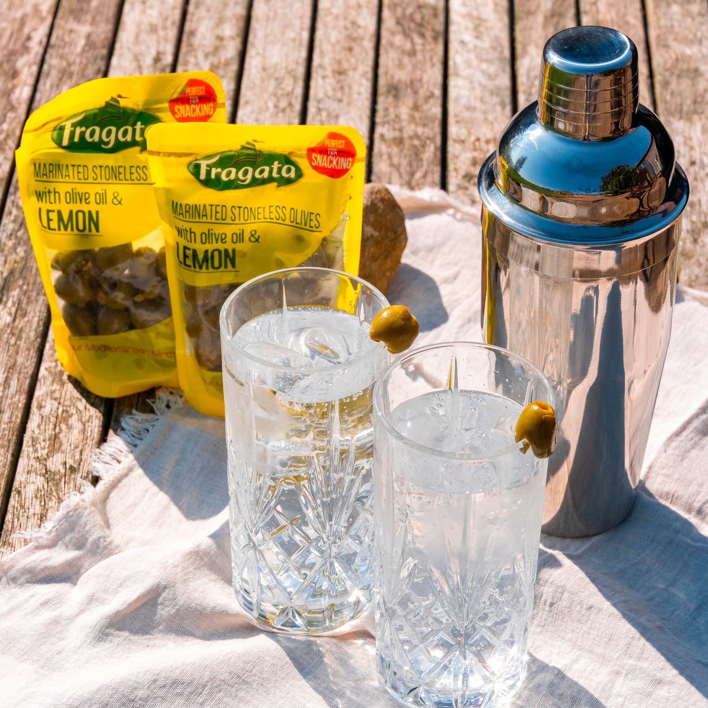 Fragata Marinated Stoneless Olives with Olive Oil & Lemon 70g thumbnail 3