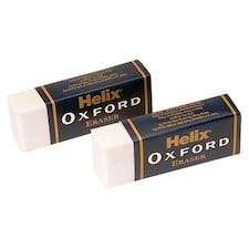 Helix Oxford Eraser 2 Pack