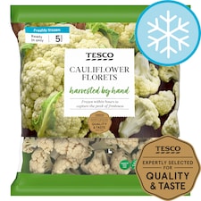 Tesco Cauliflower Florets 900G