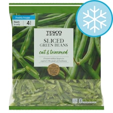 Tesco Sliced Green Beans 850G