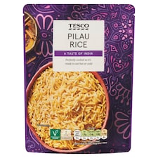 Tesco Microwave Pilau Rice 250G