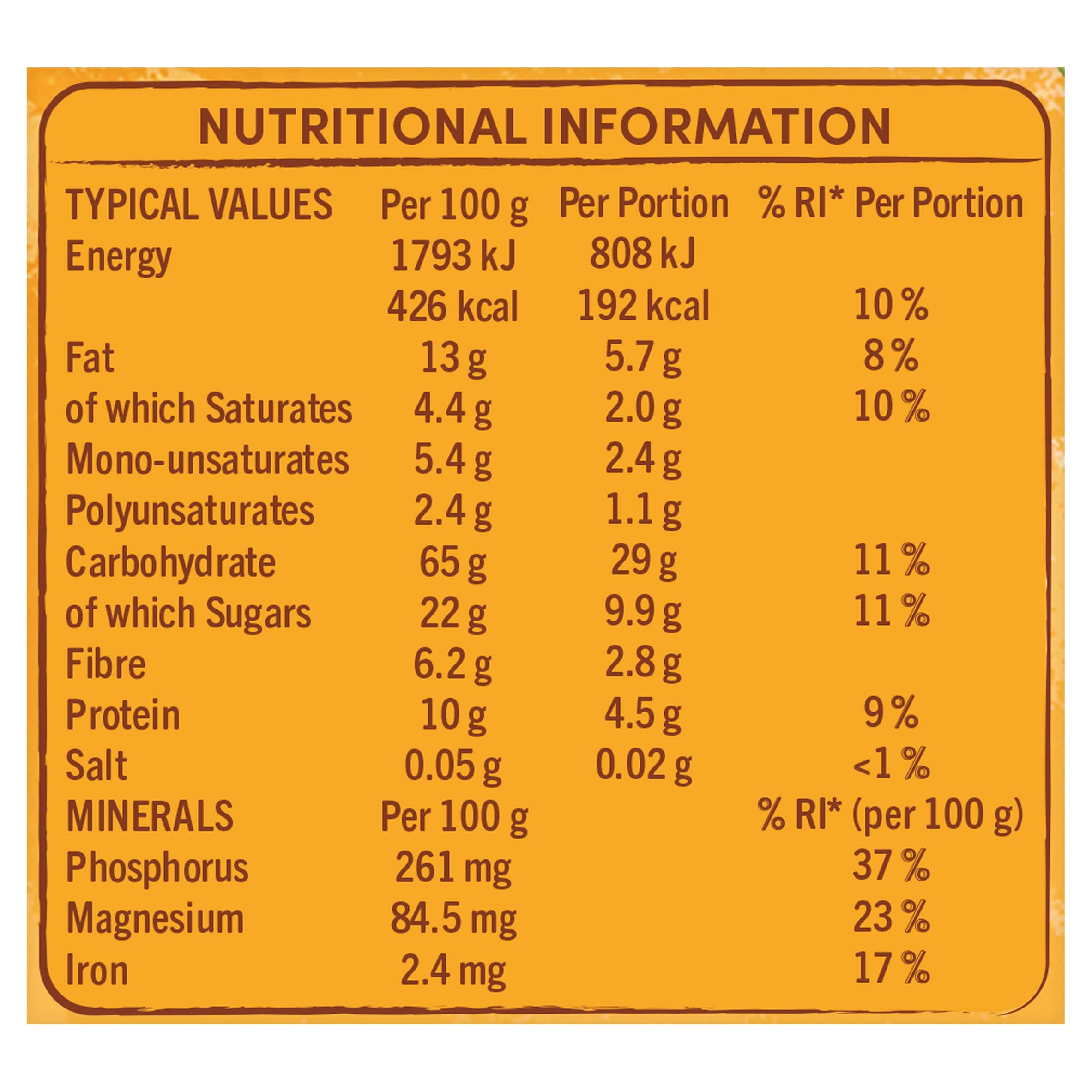 Jordans Crunchy Oat Granola - Tropical Fruits 750g thumbnail 4