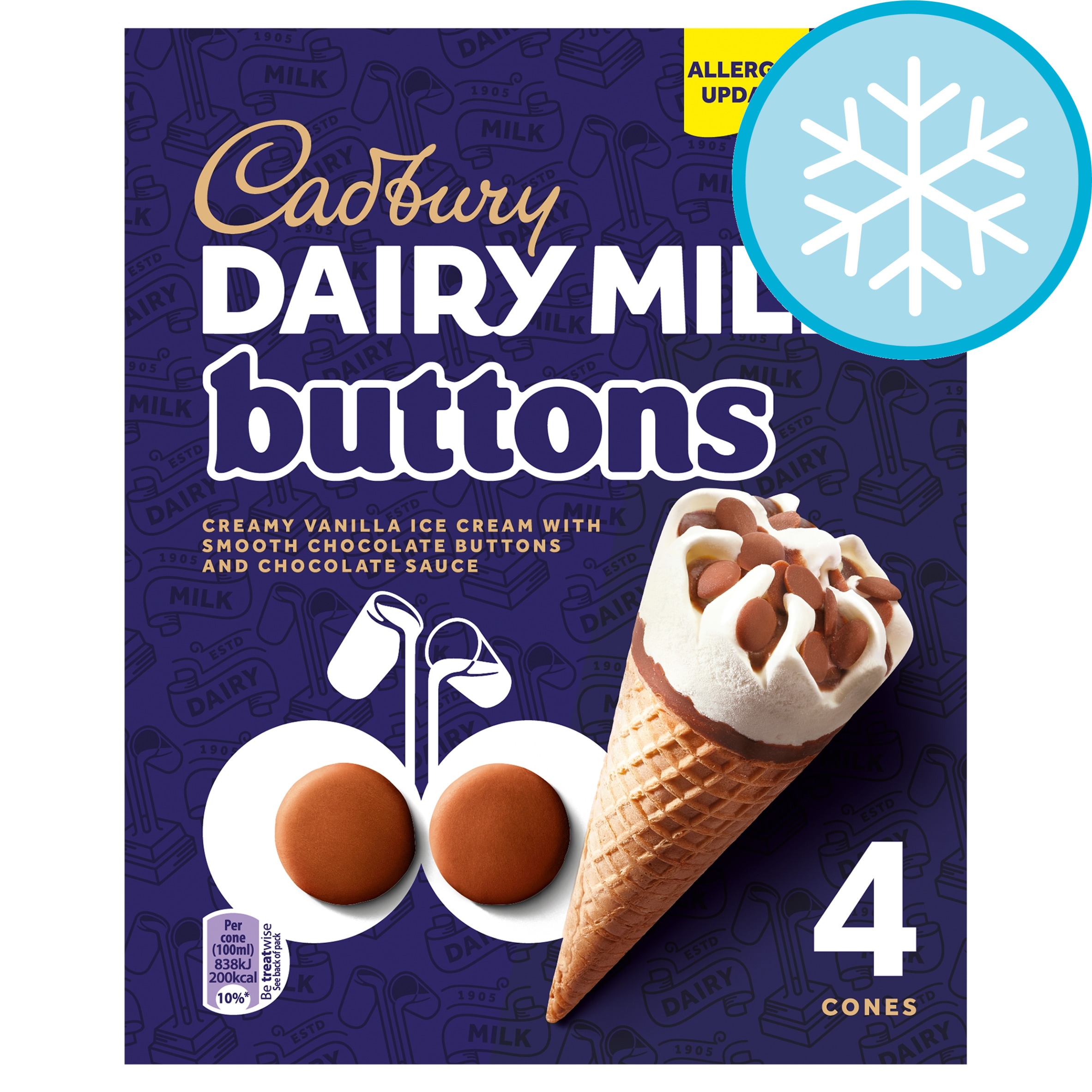 Cadbury Buttons Cone