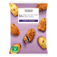 Tesco Chocolate Chip Madeleines 400G
