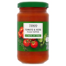 Tesco Tomato & Herb Pizza Topper 200G