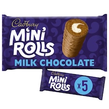 Cadbury Mini Rolls - Milk Chocolate 5 Pack