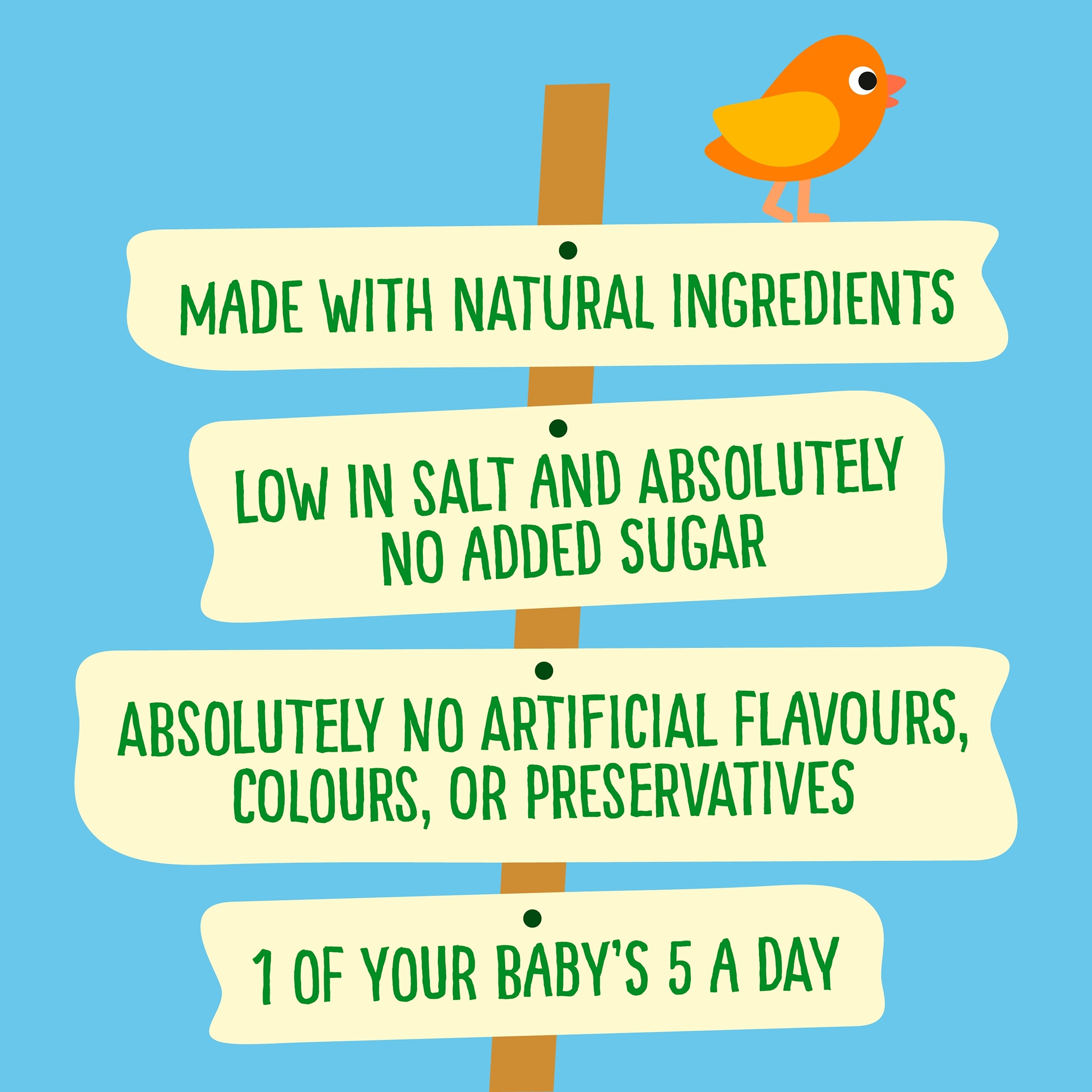 Heinz Cauliflower & Broccoli Cheese Baby Food Jar 120g thumbnail 2