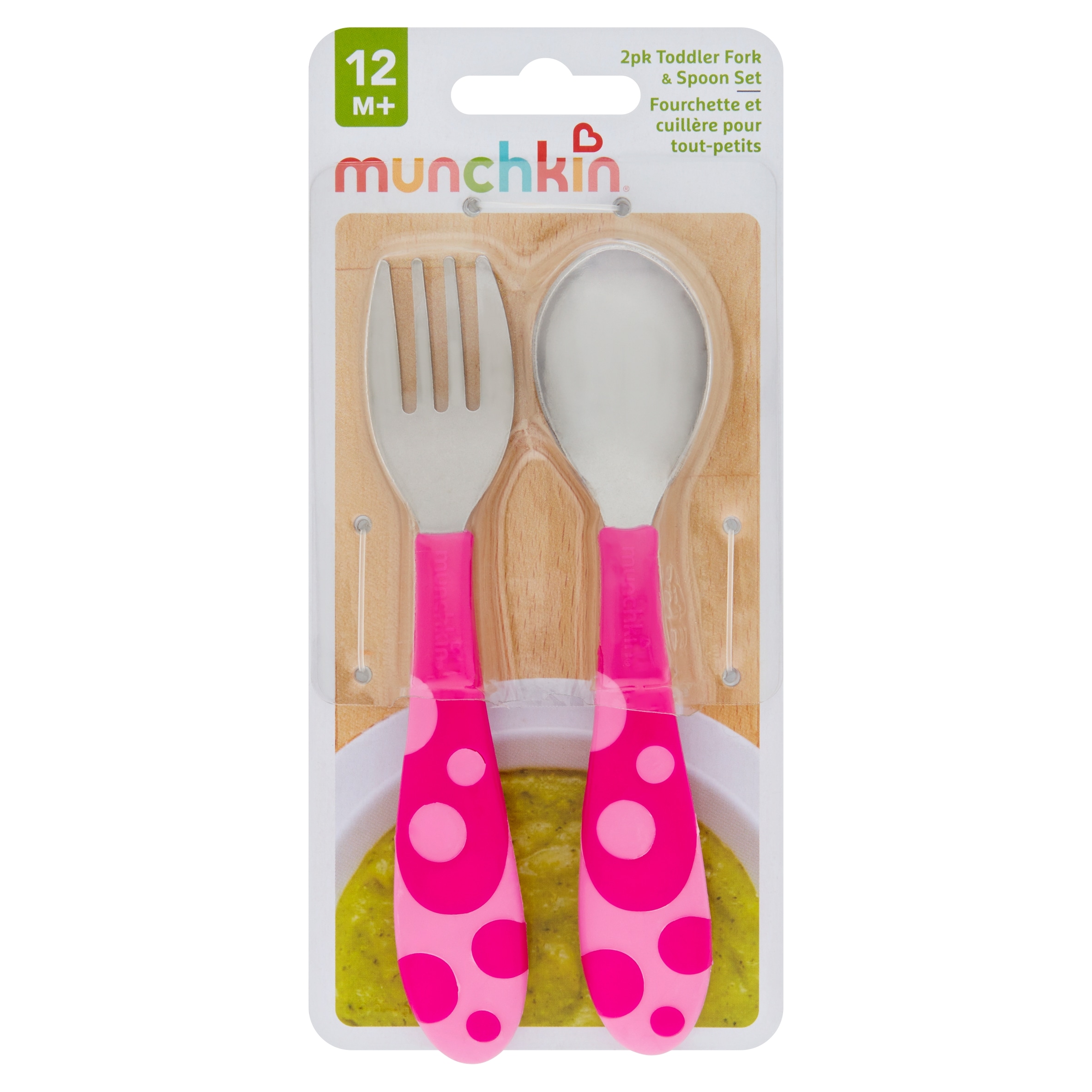 Munchkin Toddler Fork & Spoon Set thumbnail 2