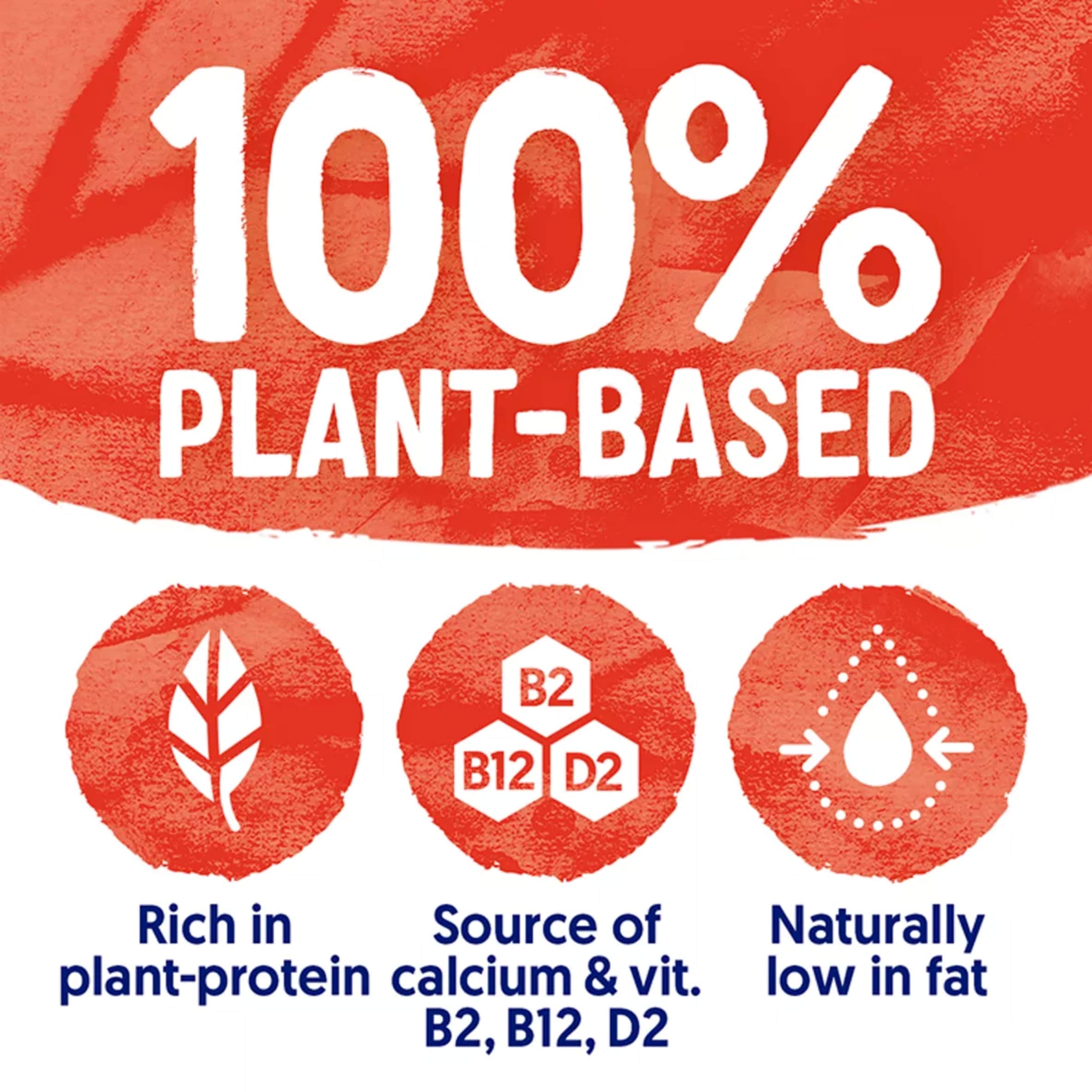 Alpro Strawberry Dairy Free Soya Yoghurt Alternative 500g thumbnail 3