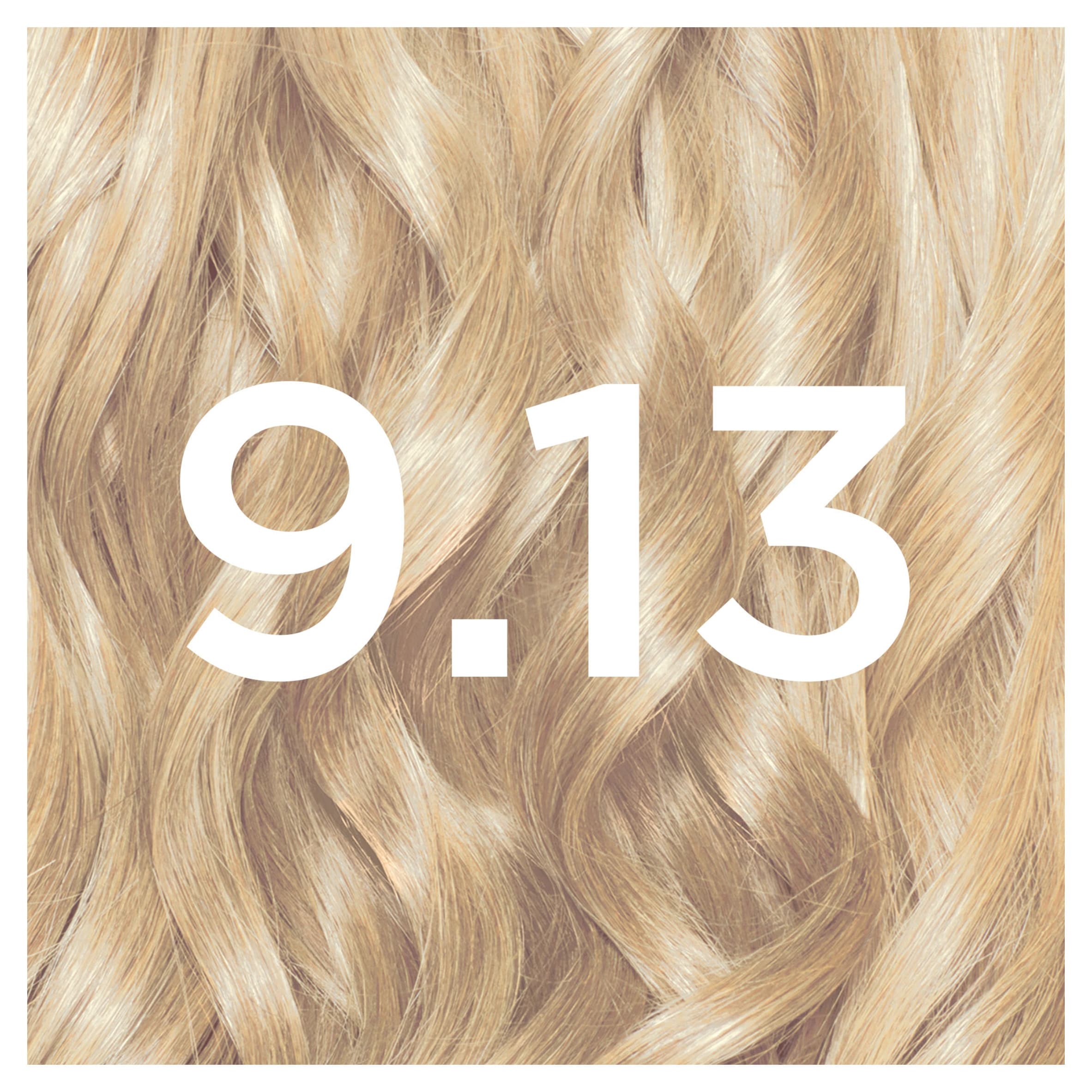 Garnier Nutrisse 9.13 Natural Light Ash Blonde Permanent Hair Dye thumbnail 2