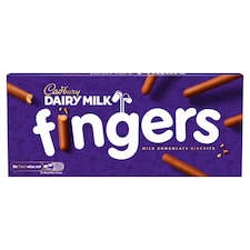 Cadbury Dairy Milk Chocolate Fingers Biscuits 114g