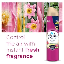Glade Relaxing Zen Air Freshener Aerosol Spray 300ml thumbnail 3